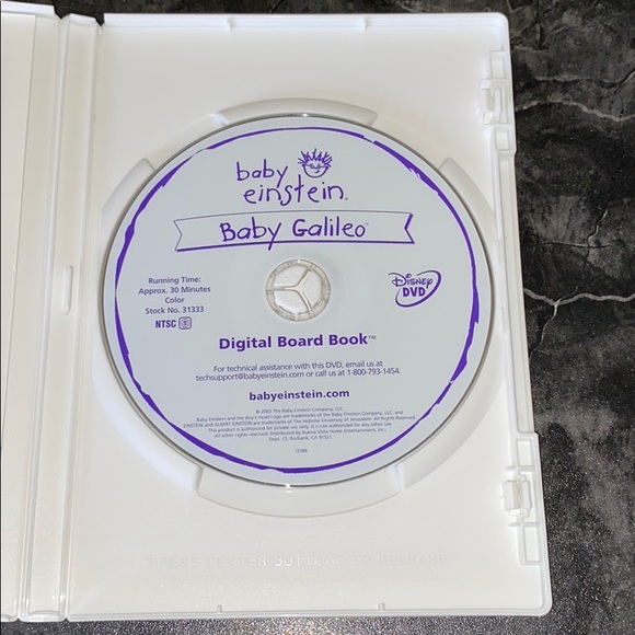 Baby Einstein Baby Galileo Discovering The Sky DVD - Picture 3 of 3